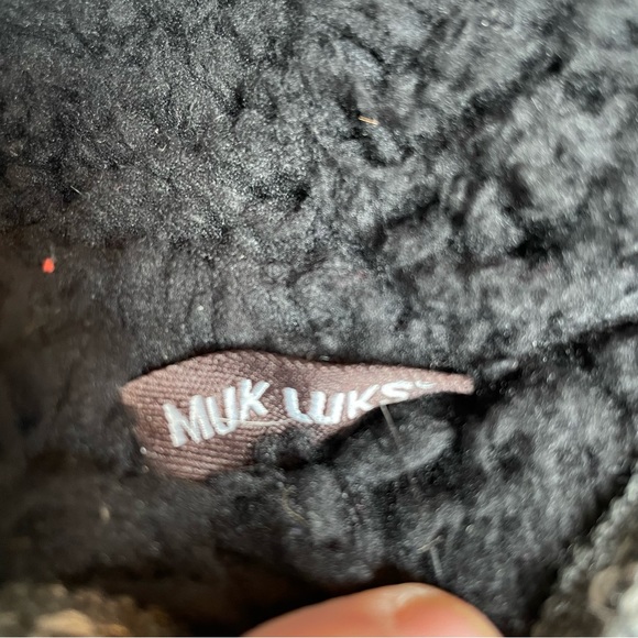 Muk Luks Reyna Women's Snowbunny Mid-Calf Pull on Boots Black Size M (7-8) - Picture 7 of 8